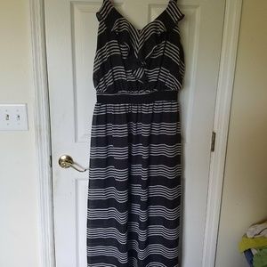 Striped Maxi Dress